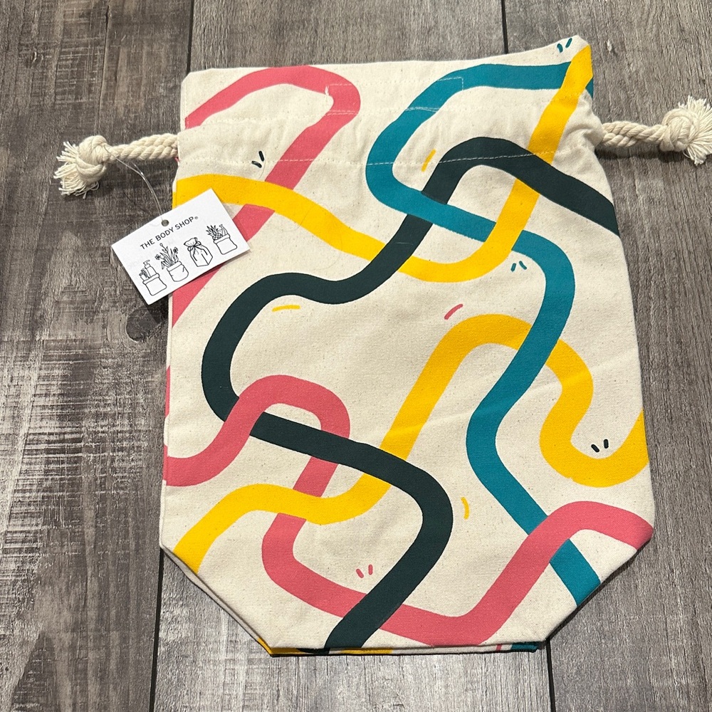The Body Shop Multi-colored Canvas Bag